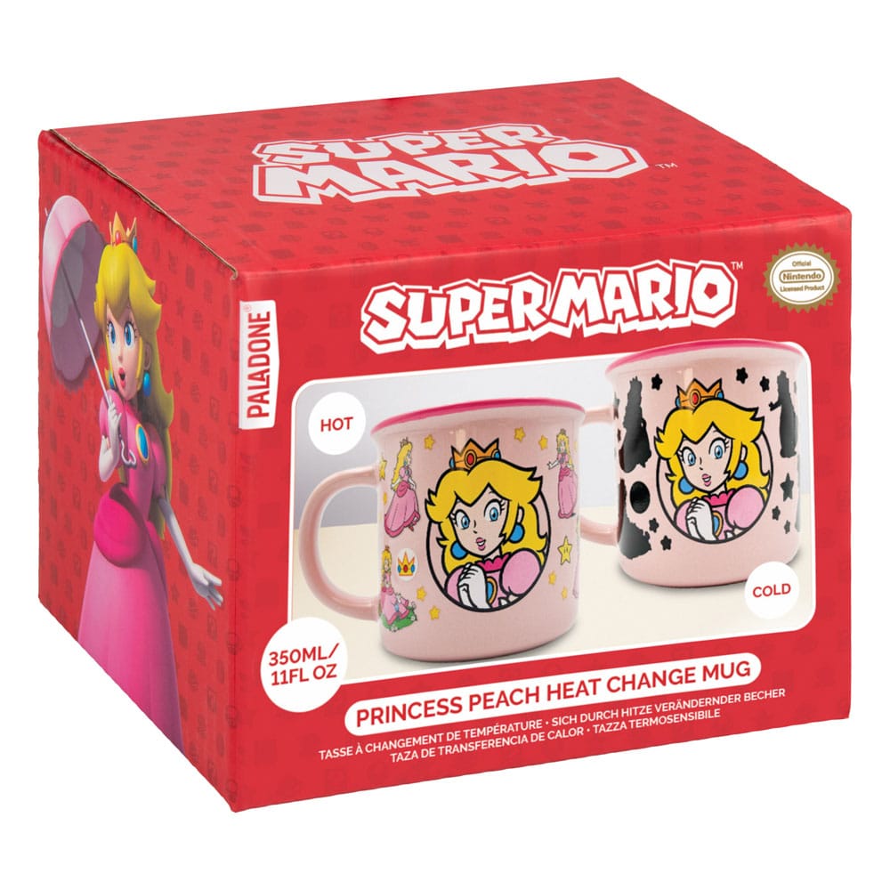 Super Mario Heat Change Mug Princess Peach - MangaShop.ro