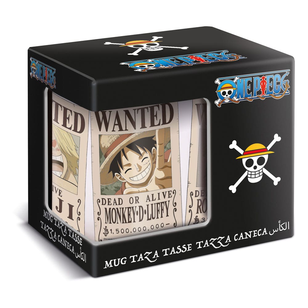 One Piece Mug Wanted 325 ml - MangaShop.ro