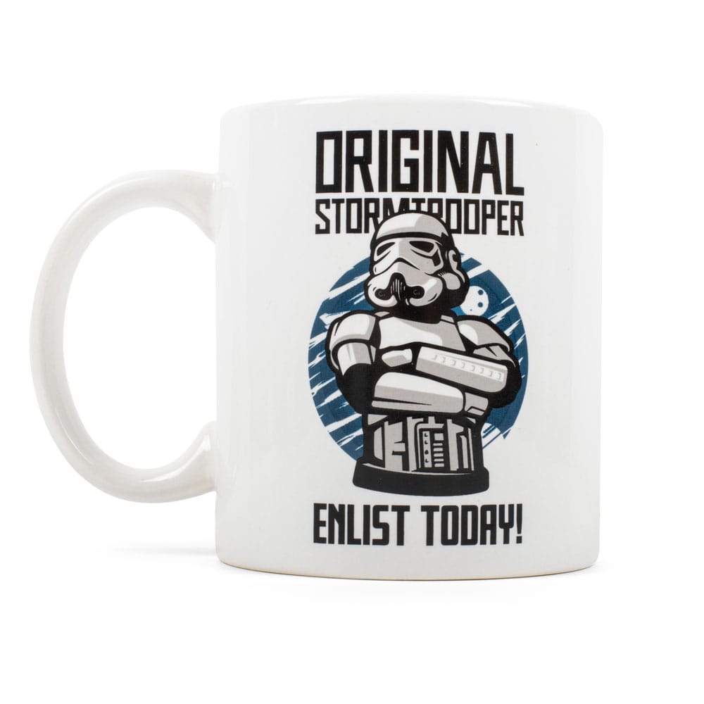 Original Stormtrooper Mug Enlist Today White - MangaShop.ro