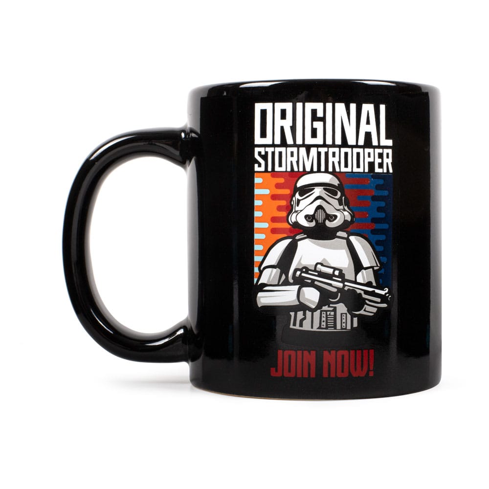 Original Stormtrooper Mug Join Now Black - MangaShop.ro