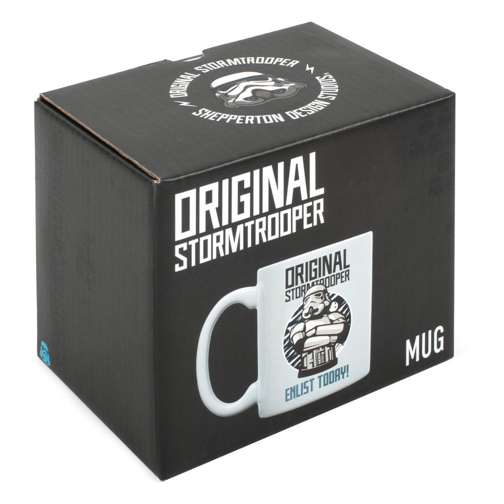 Original Stormtrooper Mug Enlist Today White - MangaShop.ro