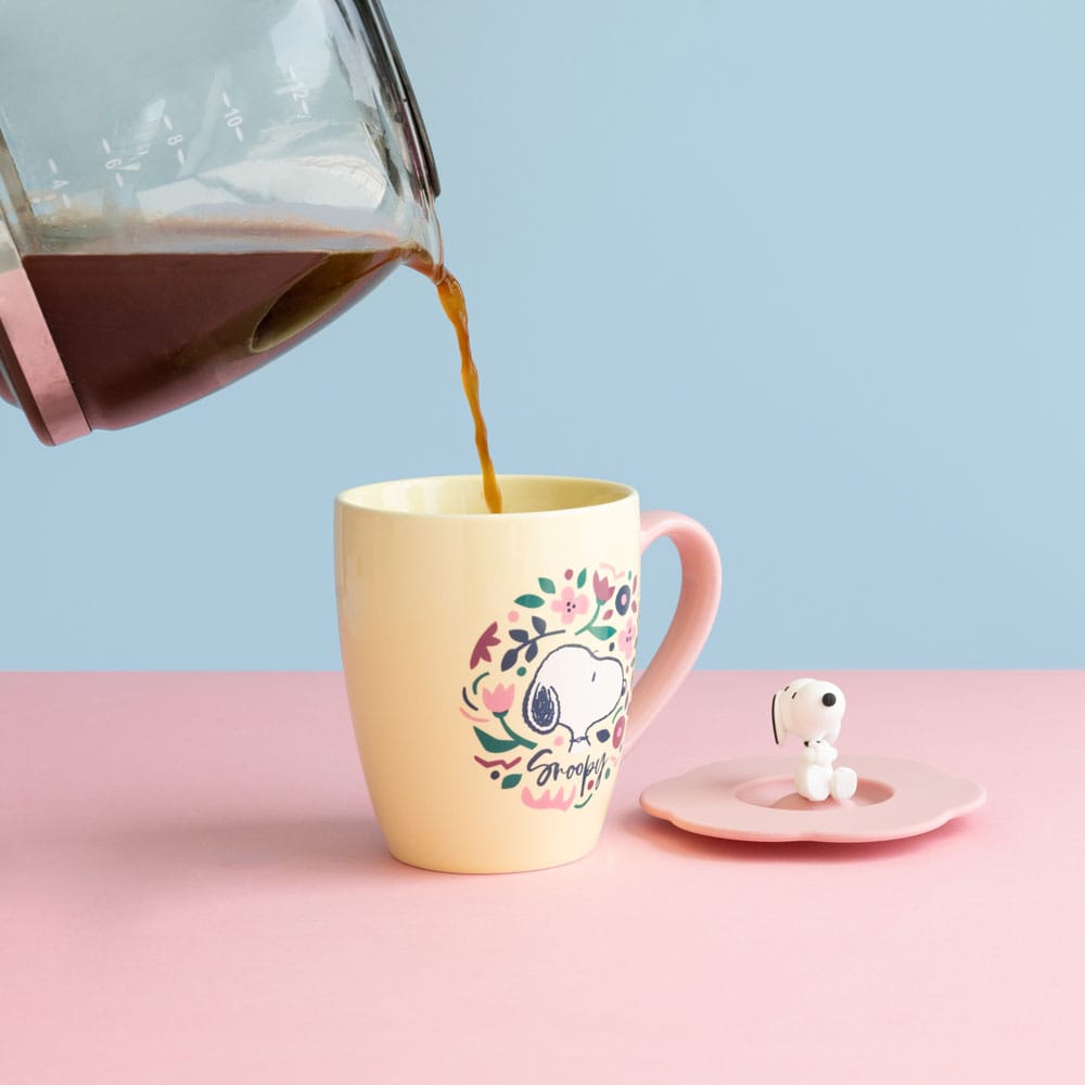 Peanuts Mug with lid Premium Ver. - MangaShop.ro