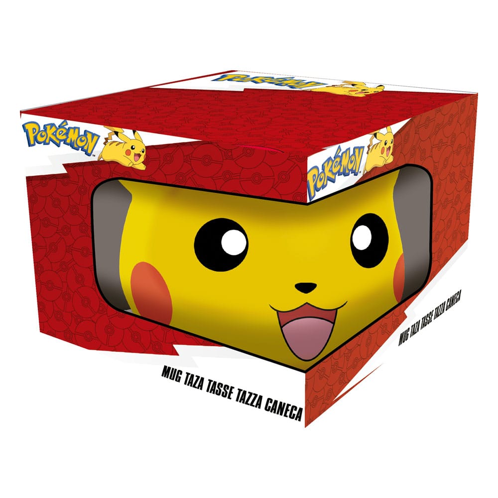 Pokemon 3D Mug Pikachu 500 ml - MangaShop.ro