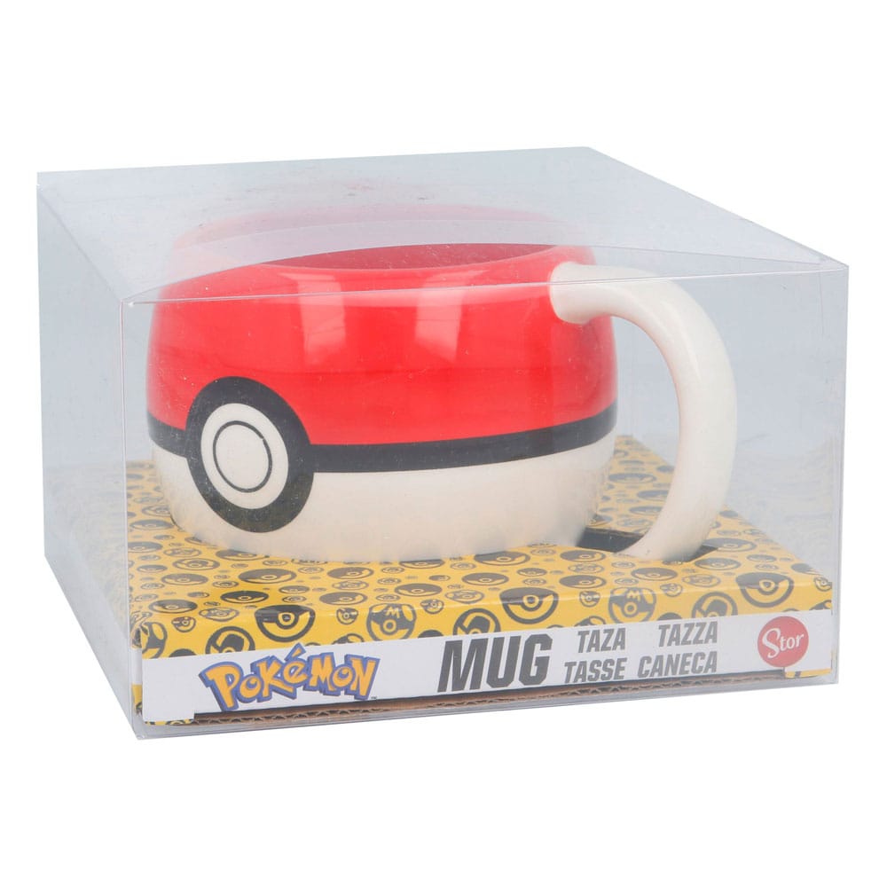Pokemon 3D Mug Pokeball 445 ml - MangaShop.ro