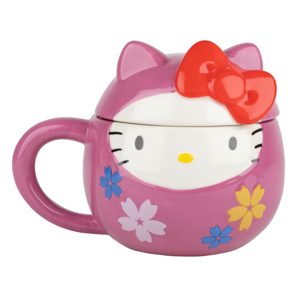 Sanrio 3D Mug Hello Kitty Kitty Daruma - MangaShop.ro