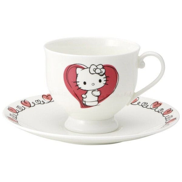 Sanrio Bone China Mug & Plate Set Hello Kitty - MangaShop.ro