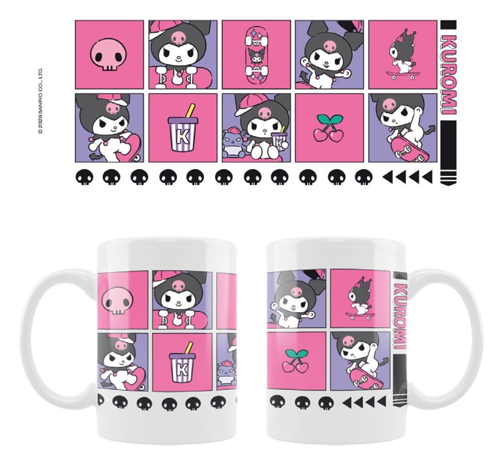 Sanrio Mug Kuromi Sk8 For Life - MangaShop.ro