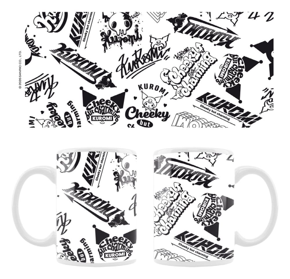 Sanrio Mug Kuromi Street logos - MangaShop.ro