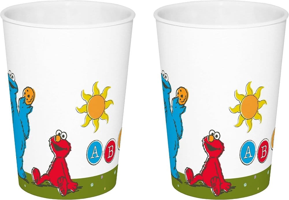 Sesame Street Cup Vintage Kids 2-Pack 330ml - MangaShop.ro
