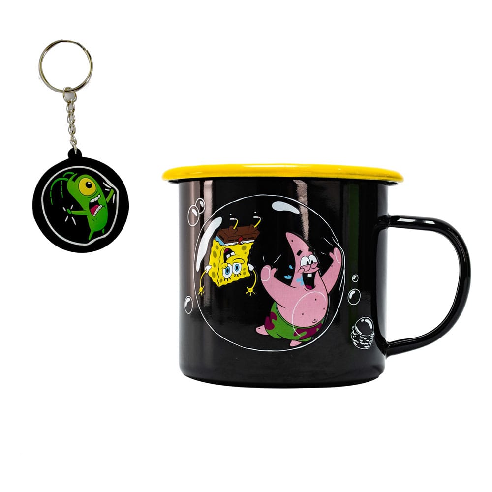 SpongeBob SquarePants Mug and Keychain Set - MangaShop.ro