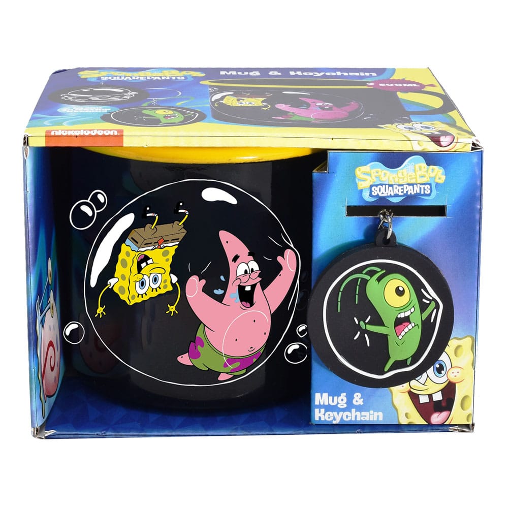 SpongeBob SquarePants Mug and Keychain Set - MangaShop.ro