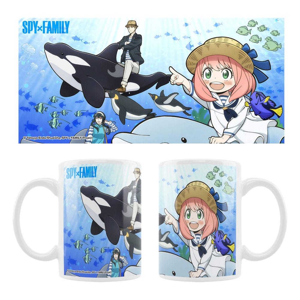 Spy x Family Ceramic Mug Sea Animals - MangaShop.ro