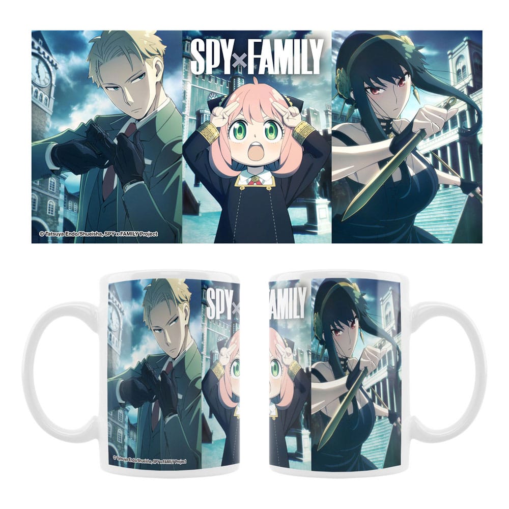 Spy x Family Ceramic Mug Loid & Anya & Yor - MangaShop.ro