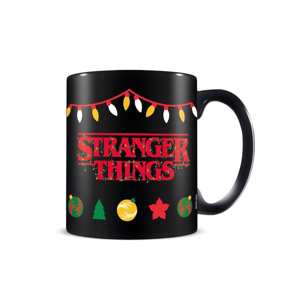 Stranger Things Mug Seasons Greetings Upside Down - MangaShop.ro
