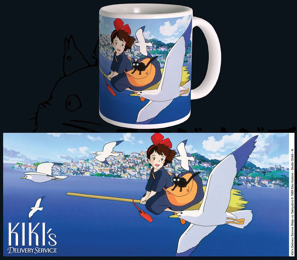 Studio Ghibli Mug Kiki - MangaShop.ro