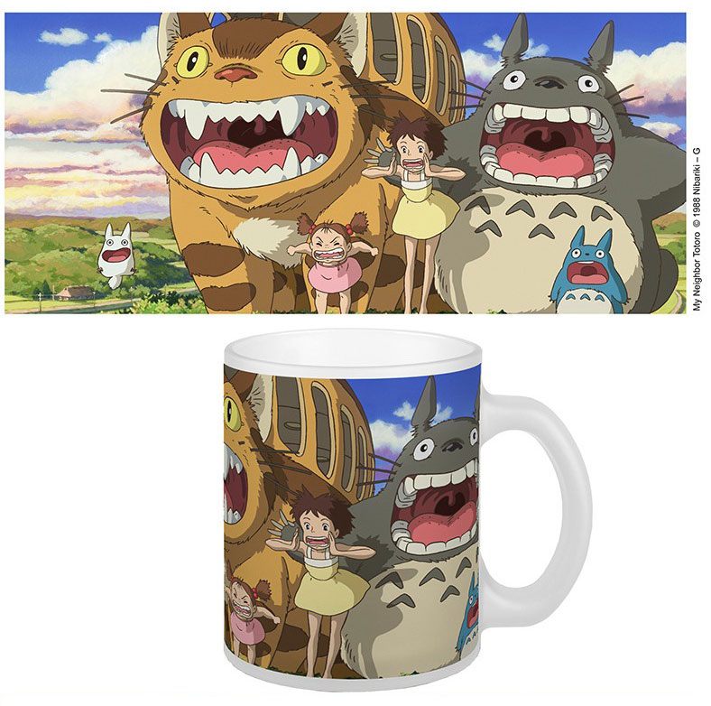 Studio Ghibli Mug Nekobus & Totoro - MangaShop.ro