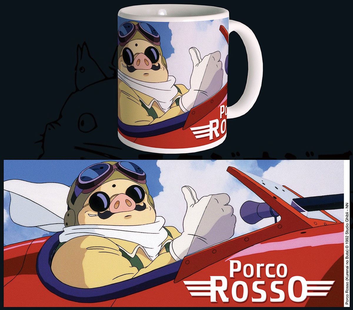Studio Ghibli Mug Porco Rosso - MangaShop.ro