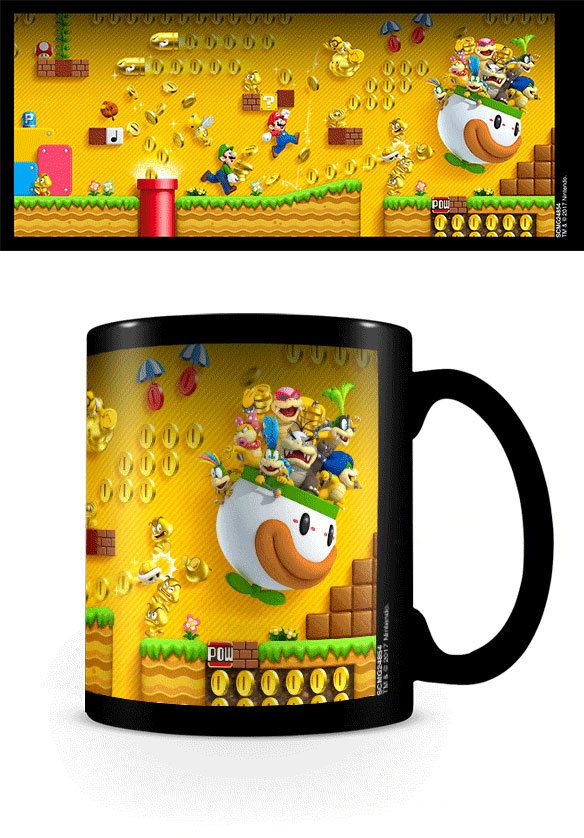 Super Mario Bros. Heat Changing Mug Gold Coin Rush - MangaShop.ro