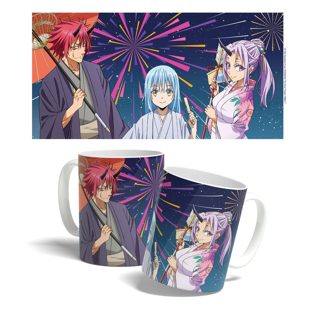 That Time I Got Reincarnated As A Slime Mug New Year Celebrations 325 ml - MangaShop.ro