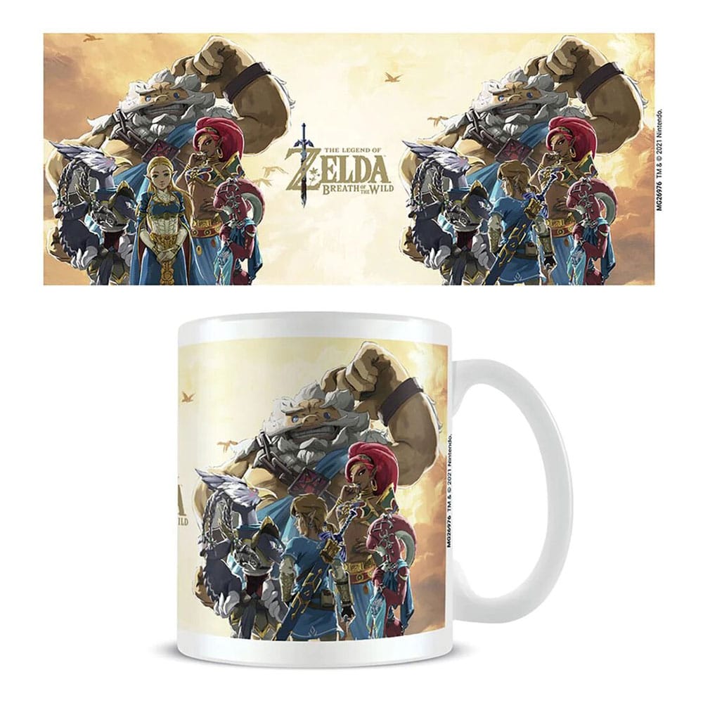 The Legend of Zelda Breath of the Wild Mug Champions Sunset - MangaShop.ro