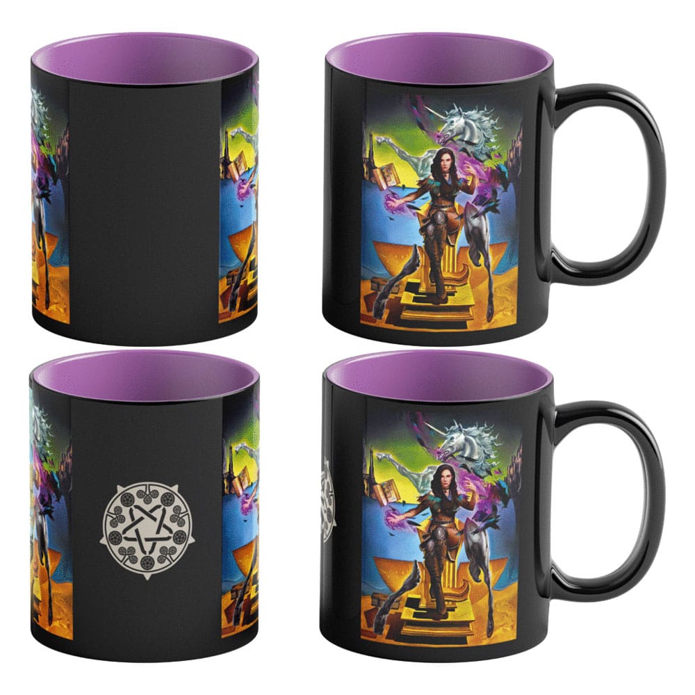 The Witcher III: Wild Hunt Game Art Chronicles Heat Change Mug Yennefer inspired by Salvador Dali 450 ml - MangaShop.ro