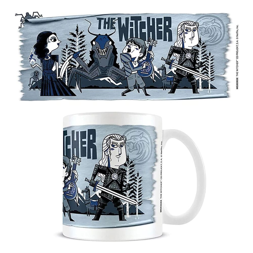 The Witcher Mug Illustrated Adventure - MangaShop.ro