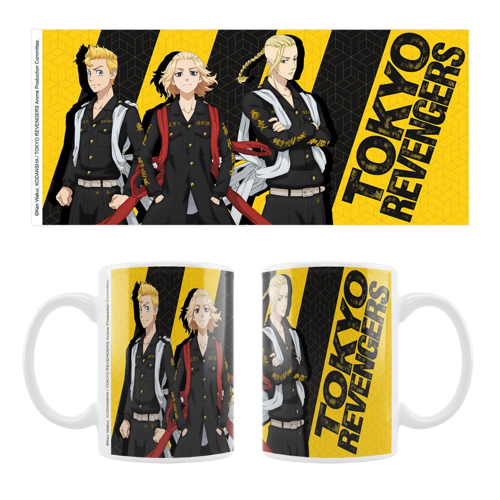 Tokyo Revengers Ceramic Mug Manjiro, Takemichi & Ken - MangaShop.ro