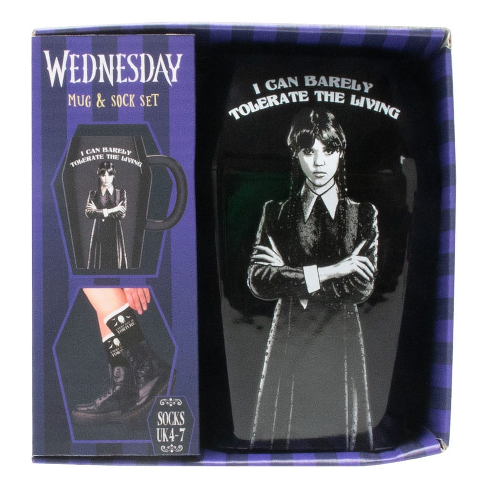 Wednesday Mug & Socks Set - MangaShop.ro
