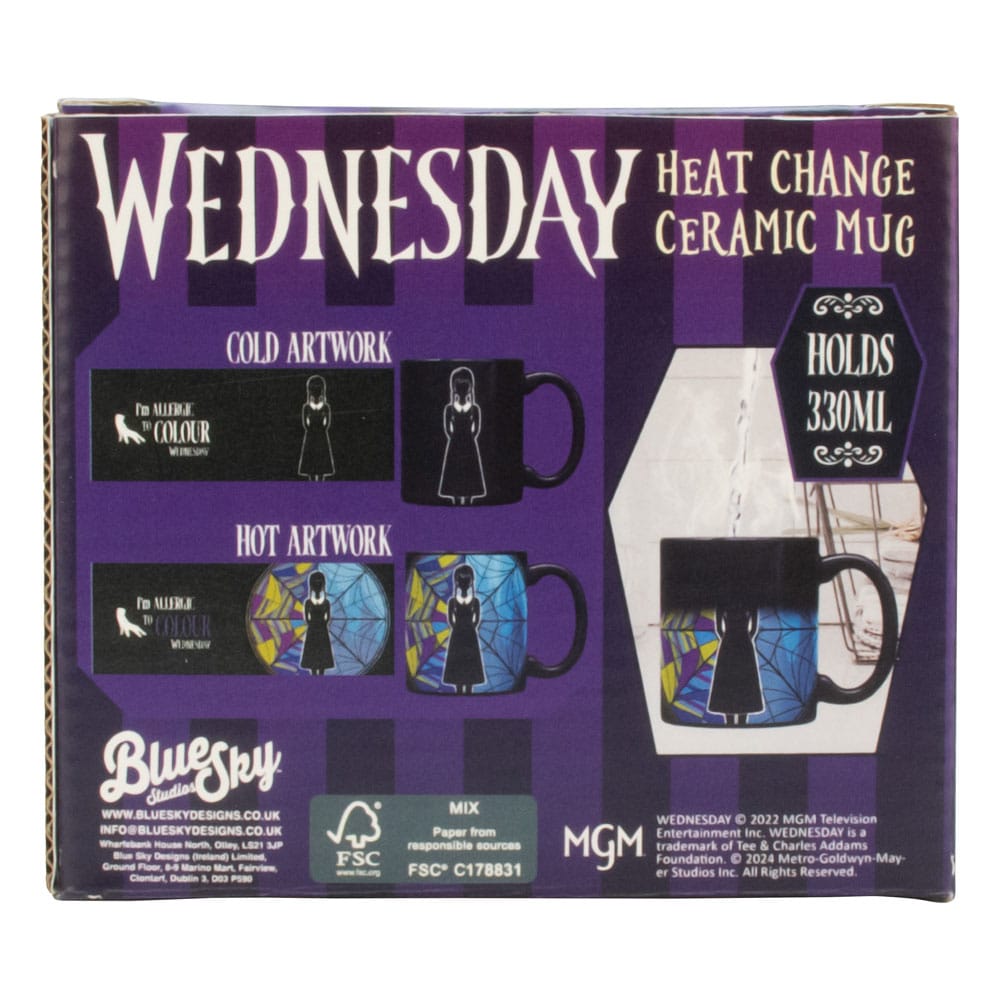 Wednesday Heat Change Mug Ophelia Window 330 ml - MangaShop.ro