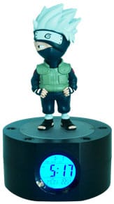 Naruto Shippuden Alarm Clock with Light Kakashi 18 cm - MangaShop.ro
