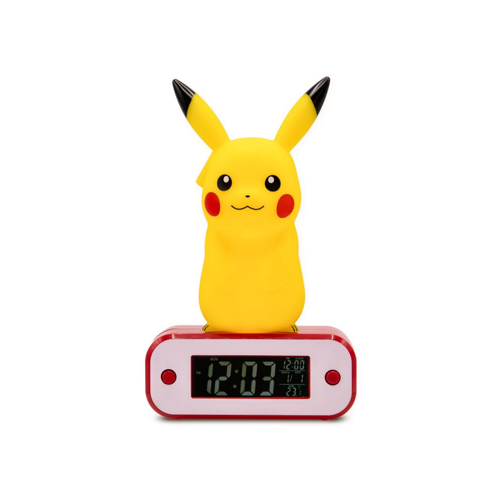 Pokemon Alarm Clock with Light Pikachu 18 cm - MangaShop.ro