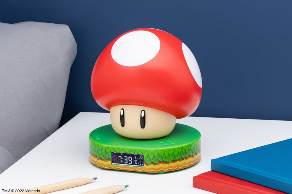 Super Mario Alarm Clock Super Mushroom - MangaShop.ro