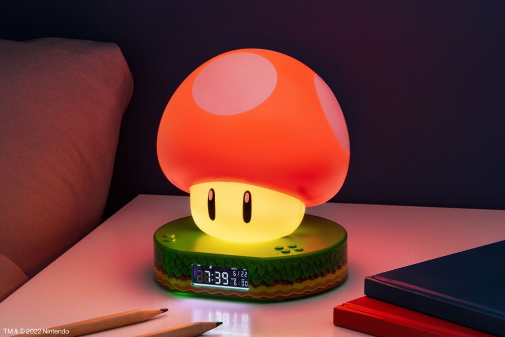Super Mario Alarm Clock Super Mushroom - MangaShop.ro