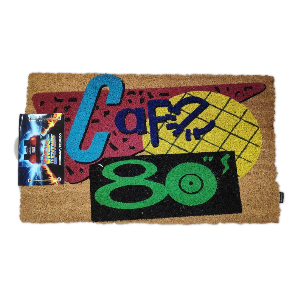 Back to the Future Doormat Cafe 80 40 x 60 cm - MangaShop.ro