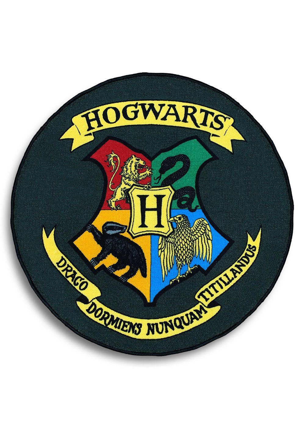 Harry Potter Carpet Hogwarts Shield 100 x 100 cm - MangaShop.ro