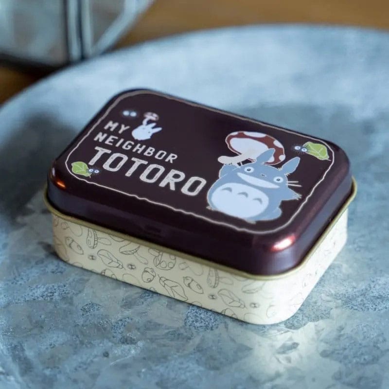 My Neighbor Totoro Metal Box Totoro mushroom - MangaShop.ro