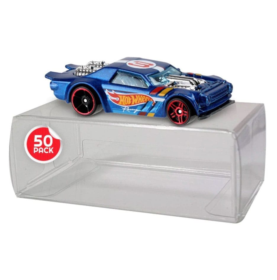 Hot Wheels PET Protectors 50-Pack for Matchbox Cars - MangaShop.ro