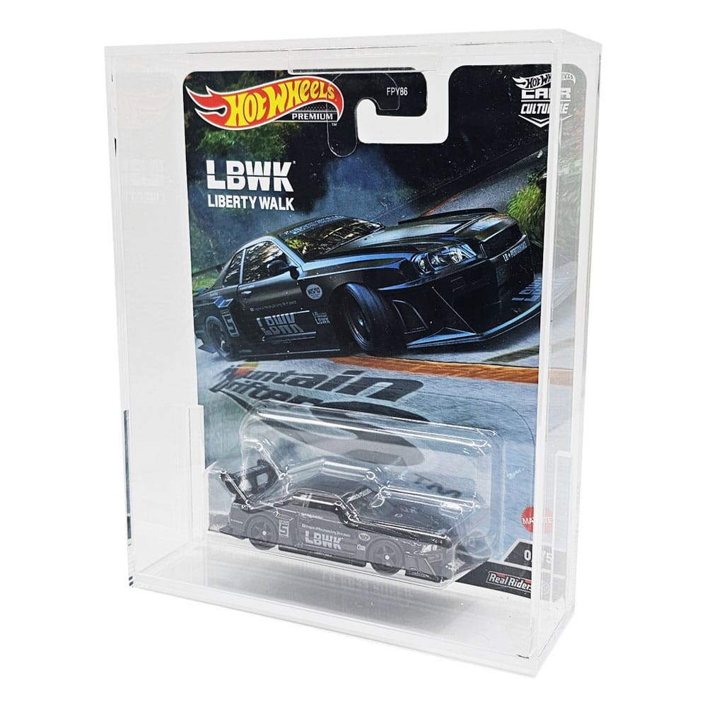 Hot Wheels Premium Acrylic Case 2-Pack - MangaShop.ro