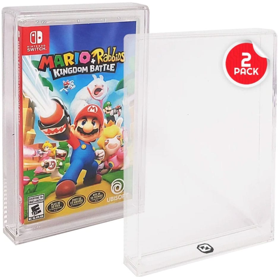 Acrylic Case 2-Pack for Nintendo Switch Games - MangaShop.ro