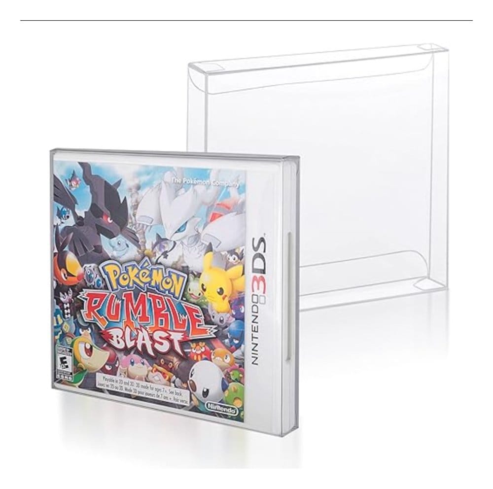 PET Protectors 25-Pack for 3DS (NTSC) Games - MangaShop.ro