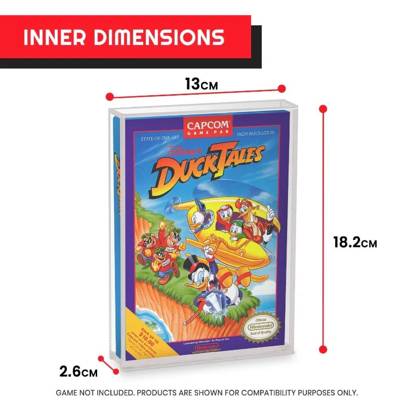 Acrylic Case 2-Pack for NES Games - MangaShop.ro