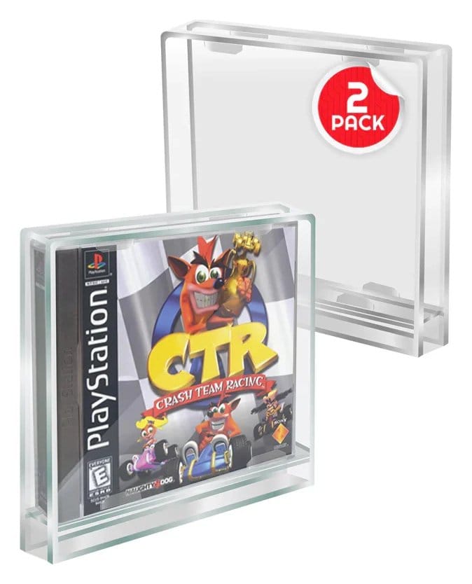 Acrylic Case 2-Pack for PlayStation 1 - MangaShop.ro