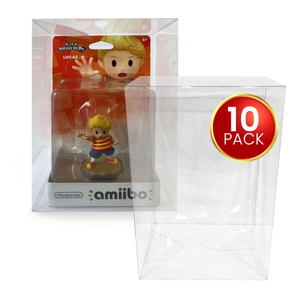 PET Protectors 10-Pack for Amiibo Figures - MangaShop.ro