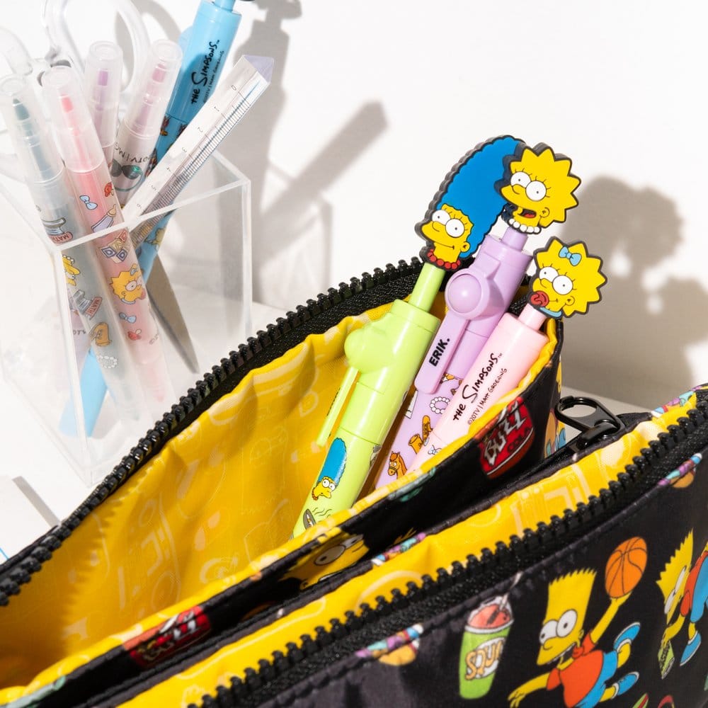 The Simpsons Triple Pencil Case Bart - MangaShop.ro