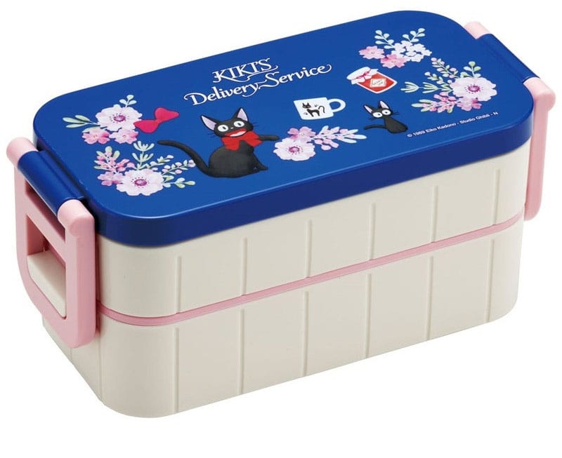 Kiki's Delivery Service Two Layer Lunch Box Jiji Flower garland - MangaShop.ro