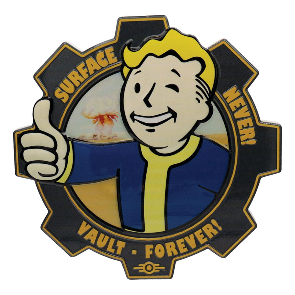 Fallout Resin Plaque Vault Boy - MangaShop.ro