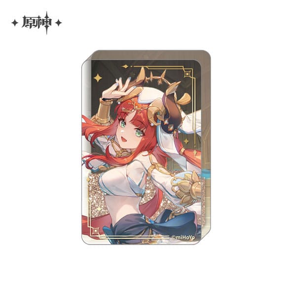 Genshin Impact Acryl Ornament with Glitter: Nilou 8,5 cm - MangaShop.ro