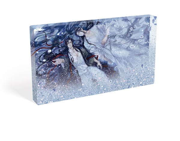 Grandmaster of Demonic Cultivation Acryl Block with Glitter Wei Wuxian & Lan Wangji Galaxy 17 x 10 cm - MangaShop.ro