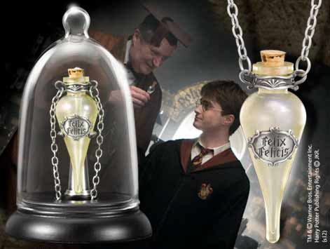 Harry Potter Felix Felicis Pendant and Display - MangaShop.ro