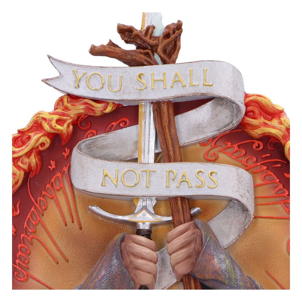 The Lord of the Rings Wall Plaque You Shall Not Pass 30 cm - MangaShop.ro